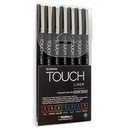 TouchLiner Set 7 couleurs - brush