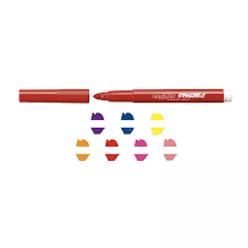 Feutres Carioca Erasable Magic 8 couleurs