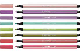 Feutres Stabilo Pen 68, 8 couleurs