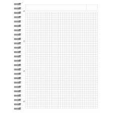 Bloc à spirale A4 90 g/m2, 80 feuilles détachable)