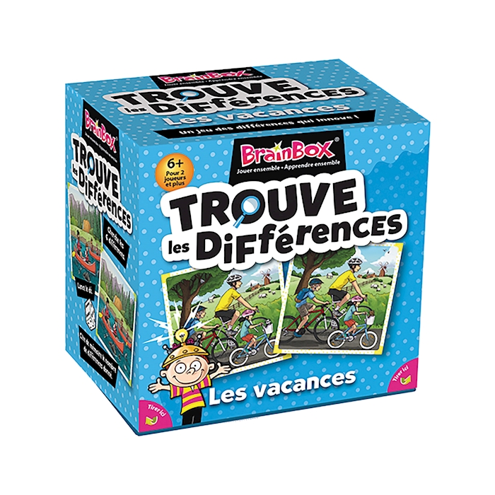 BrainBox: Trouve les différences "Vacances"