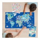 Discovery Sticker «Les Drapeaux du Monde»