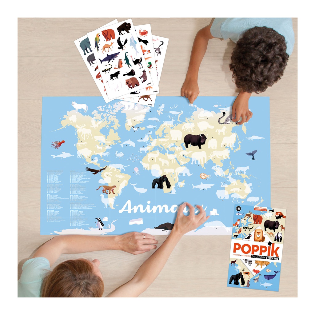 Discovery Sticker «Animaux du Monde»