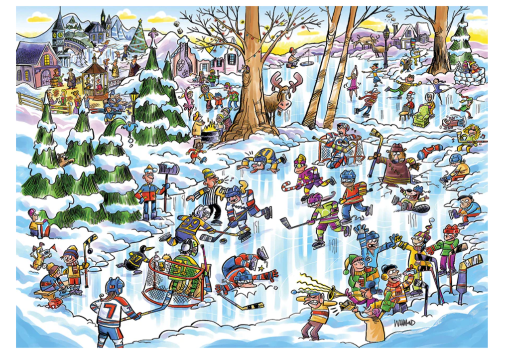 Puzzles Hockey (Famille) 350 pièces