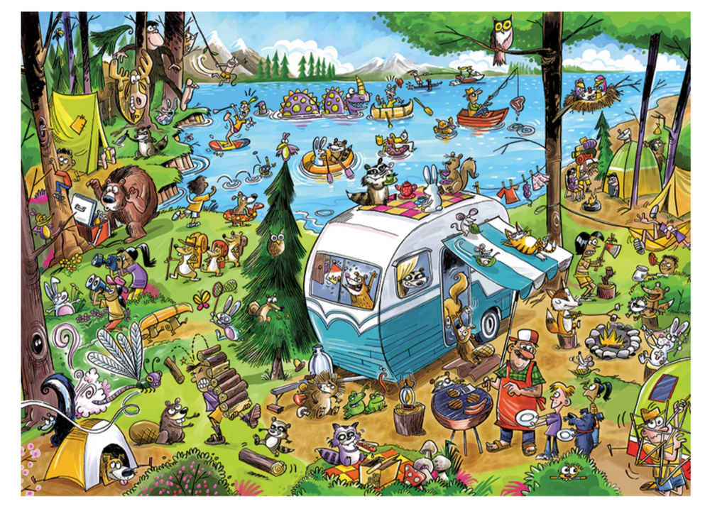 Puzzle Appel de la nature (Famille) 350 pièces