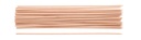 Batons brochette en bois 20cm (50 pces)