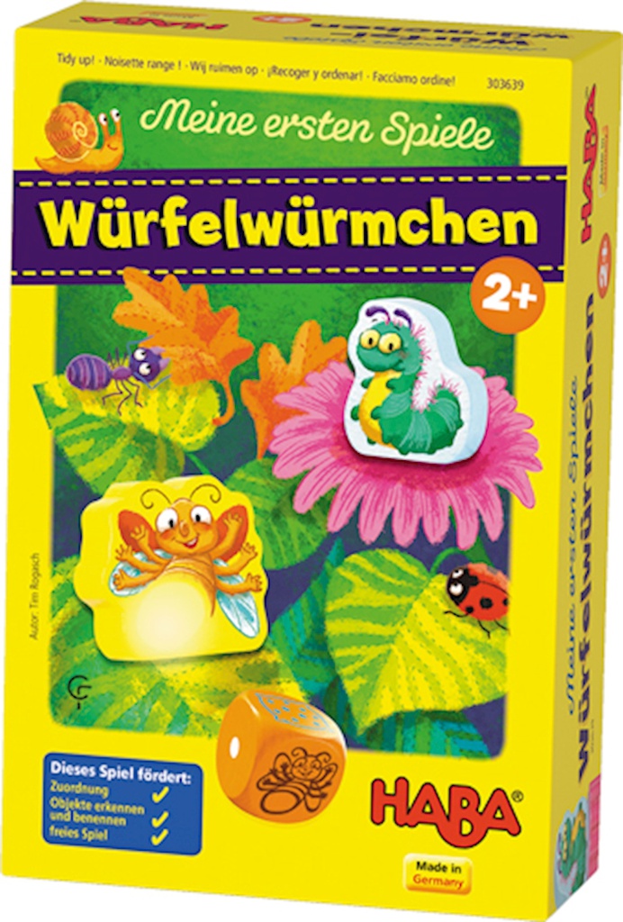 Meine ersten Spiele: Würfelwürmchen