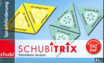 Schubitrix: Trennbare Verben