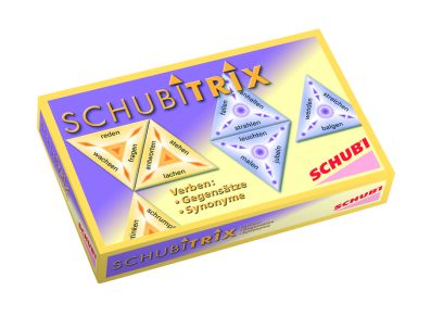 Schubitrix: Verben Gegensätze / Synonyme