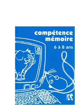 Compétence mémoire 6 à 8 ans