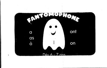 Fantomophone I (a/as/à-ont/on)