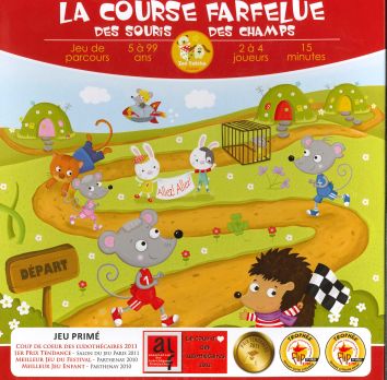 Course farfelue des souris des champs