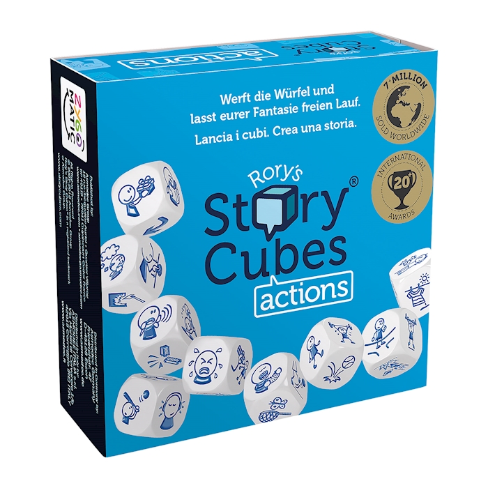 Cubes à histoires «Actions»