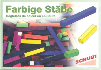 Cuisenaire Stäbchen - 240 Stäbe in 10 Farben