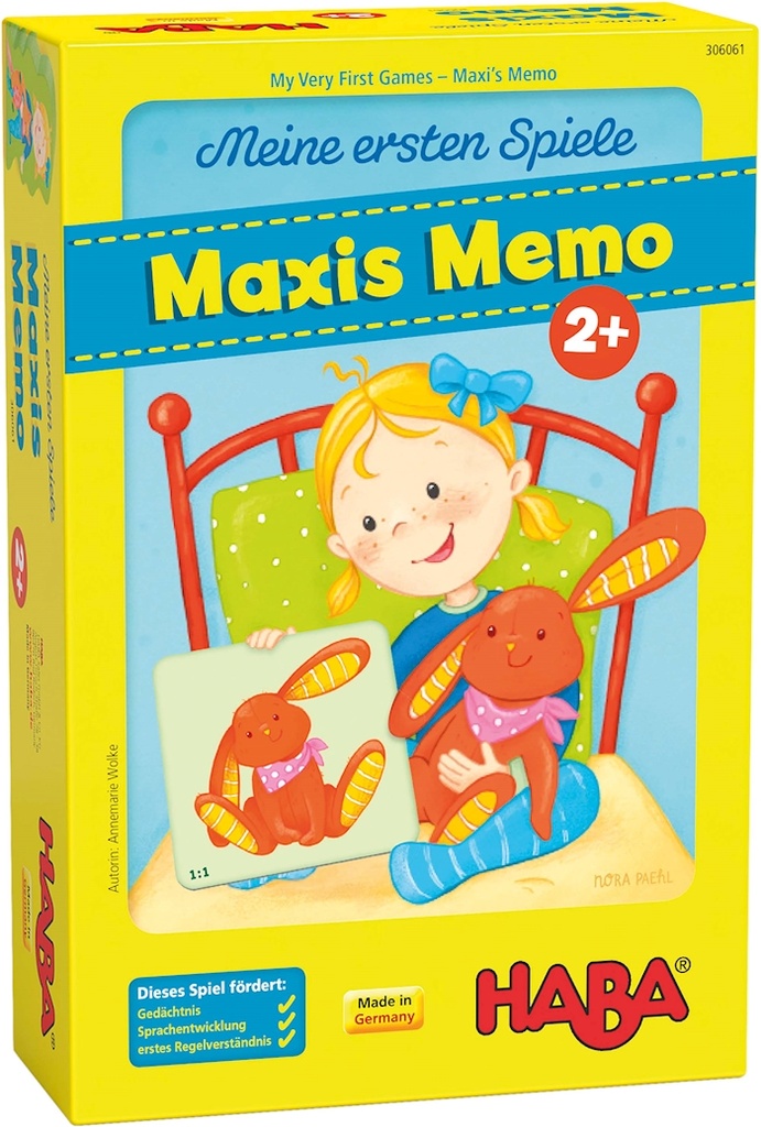 Meine ersten Spiele: Maxis Memo