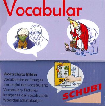 Vocabular Wortschatzbilder «Kalender, Zeit, Wetter» 