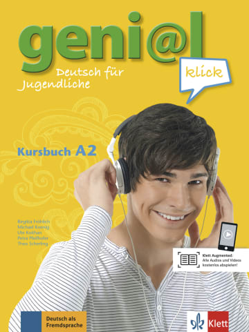 Geni@l Klick A2 Kursbuch mit 2 Audio-CDs