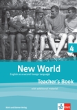 New World 4  Teacher's Pack: Begleitband mit Film-DVD, Zugang zur Webseite und CD-ROM (Kopiervorlagen, Lernkontrollen, Audio-Skripte)