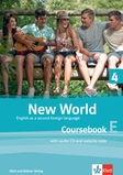 New World 4 Student's Pack erweiterte Anforderungen: Coursebook, My Rersources, Audio-CD, Zugang zur Webseite