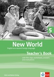 New World 5  Teacher's Pack: Begleitband mit Film-DVD, Zugang zur Webseite und CD-ROM (Kopiervorlagen, Lernkontrollen, Audio-Skripte)