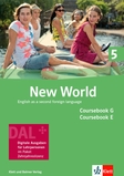 New World 5 Coursebooks G und E - digitale Ausgaben für Lehrpersonen online Zehnjahreslizenz