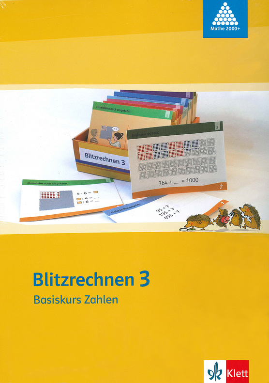 Blitzrechenkarteien : Blitzrechnen 3 Kartei. Basiskurs Zahlen. Zahlenraum bis 1000 (Ausgabe 2006)