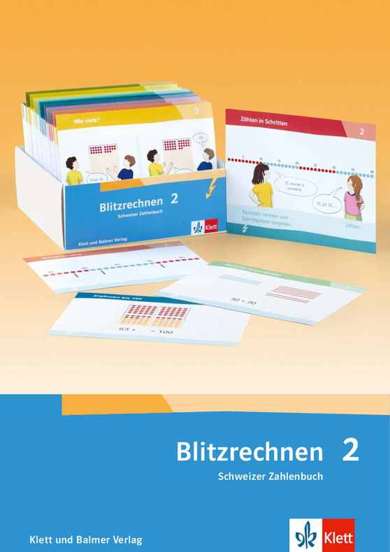 Schweizer Zahlenbuch 2, Blitzrechnen Kartei