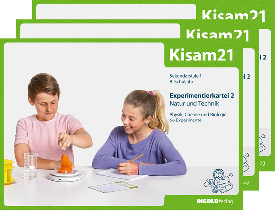 Kisam 21 - Experimentierkartei 2 - 3er-Set