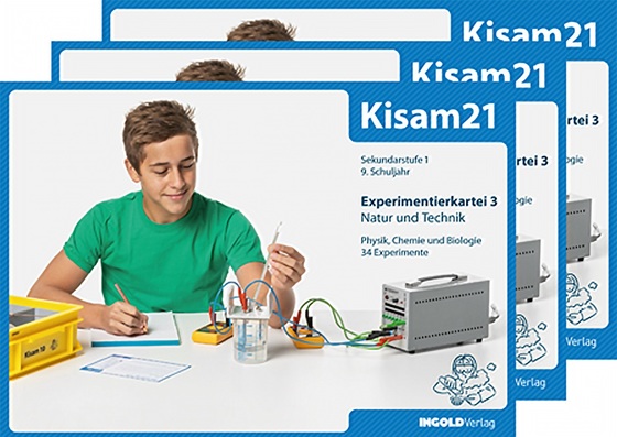 Kisam 21 - Experimentierkartei 3 - 3er-Set