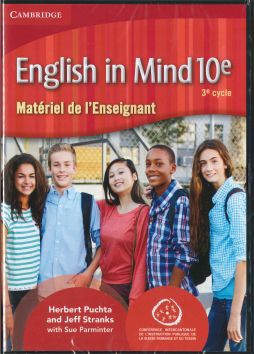 English in Mind 10e, matériel de classe CD et DVD (CATARO 032340) jusqu'à épuisement du stock