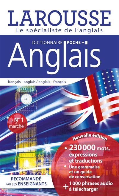 Larousse:  Dictionnaire Poche+ Anglais