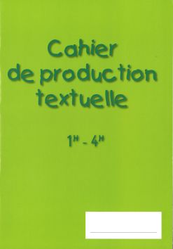 Cahier de production textuelle