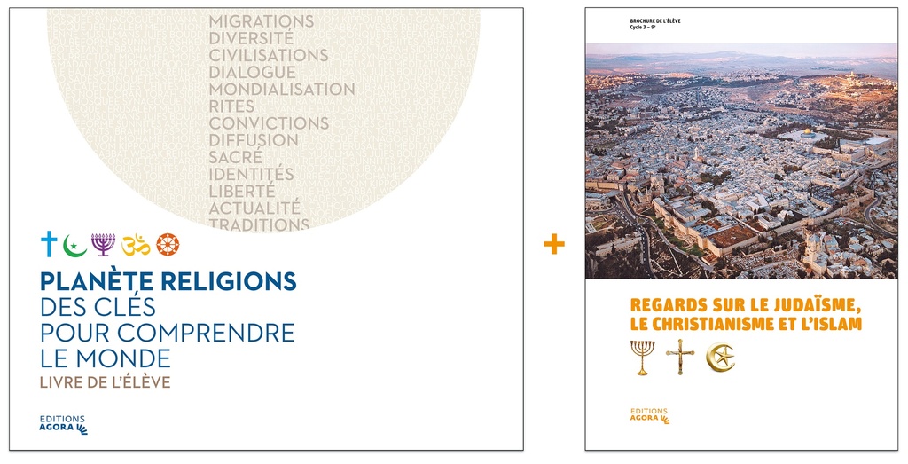 Planète religions livre de l'élève (inclus Regards sur le christianisme, le judaïsme et l'islam)