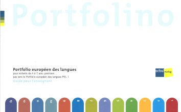 PEL Portfolino guide pour l'enseignant