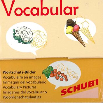 Vocabular  Wortschatzbilder «Obst, Gemüse, Lebensmittel»