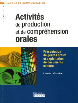 ​​Activités de production et de compréhension orales