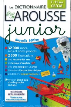 Dictionnaire Larousse junior 7/11 ans