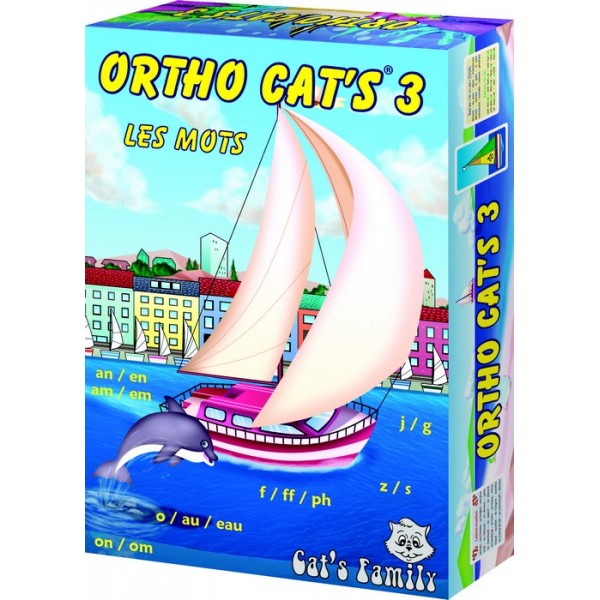 Ortho Cat's  III:  Cartes écriture du son -  Les mots