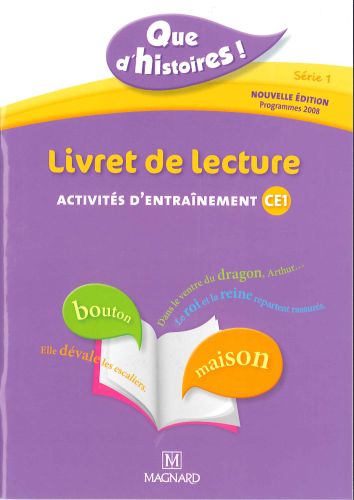 Que d'histoires CE1 ! Livre de lecture