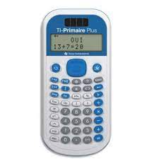 Calculatrice Texas Primaire Plus mathématique 7-8e