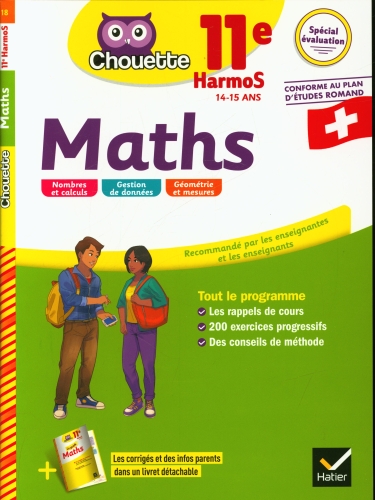 Chouette: Maths 11e HarmoS (14 - 15 ans)