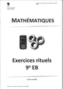 Exercices rituels de maths 9e EB