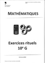 Exercices rituels de maths 10 ème G