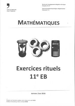 Exercices rituels de maths 11 ème EB