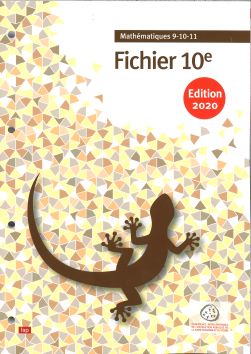 Mathématiques 10e fichier de l'élève  (CATARO 022524)