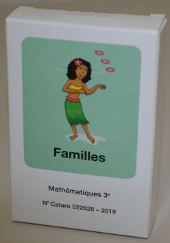 Mathématiques 3e cartes Familles (CATARO 022628)