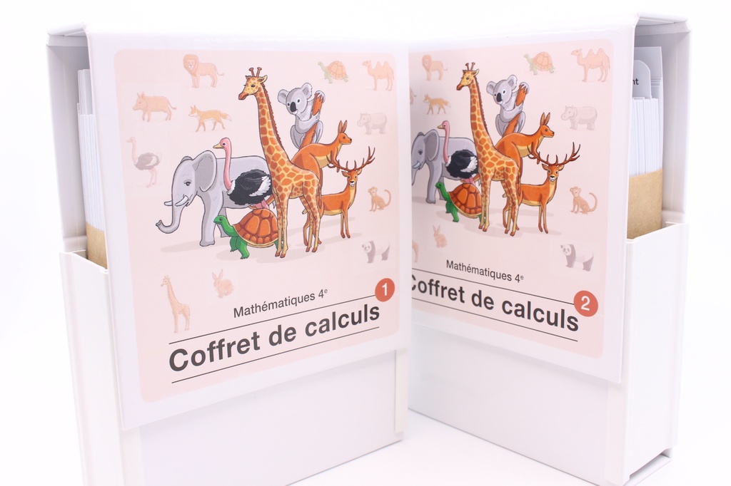 Mathématiques 4e coffret  calculs/classe (CATARO 022748)