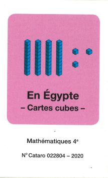 Mathématiques 4e Jeux de cartes "en Egypte" (CATARO 022804)