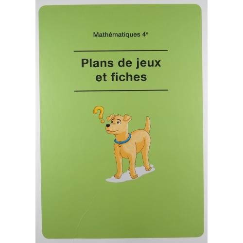 Mathématiques 4e plans de jeux et fiches découpées matériel de classe (CATARO 022812)