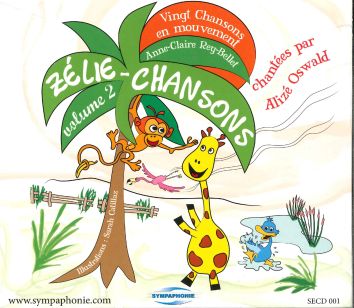 Zélie-Chansons volume 2, CD